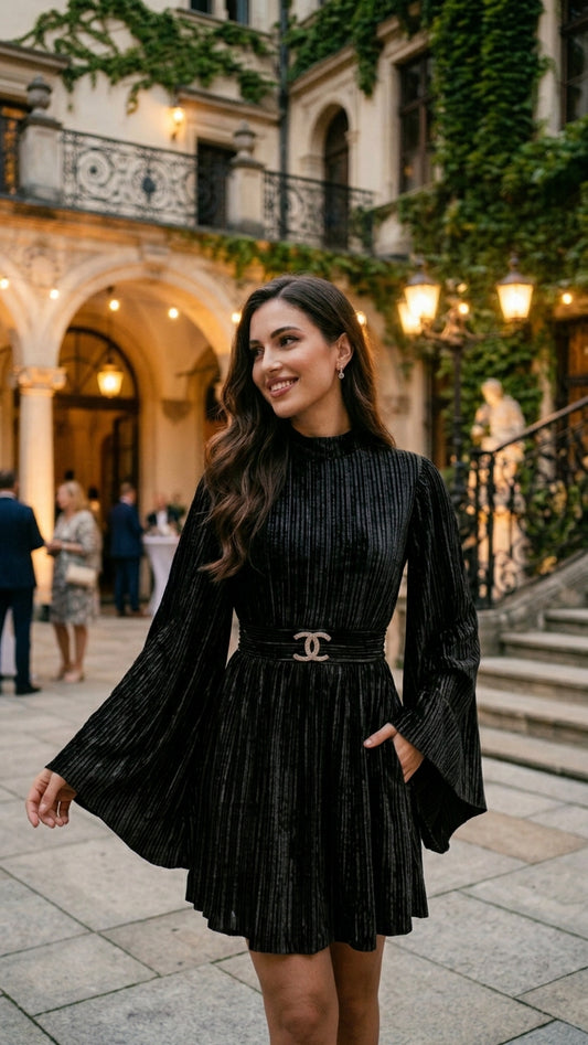 Velvet Mini Dress